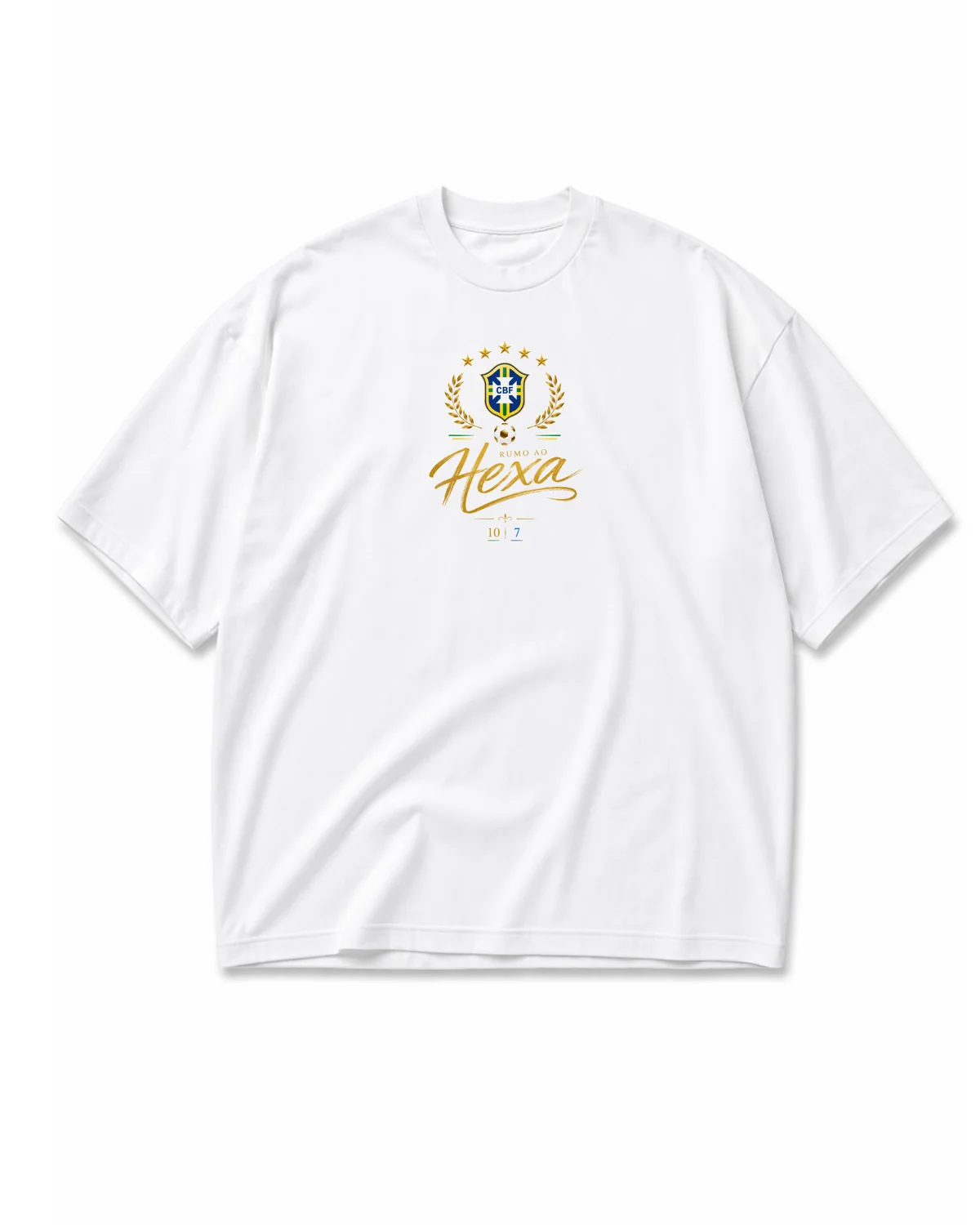 VESTE O AMARELO — vista traseira